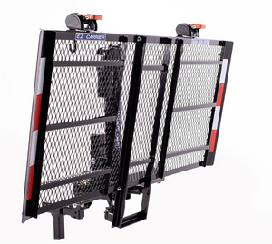 Durable lift has reflecting tape on the underside to protect drivers