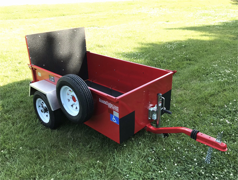 ScootaTrailer comes with a spare tire kit for added convenience