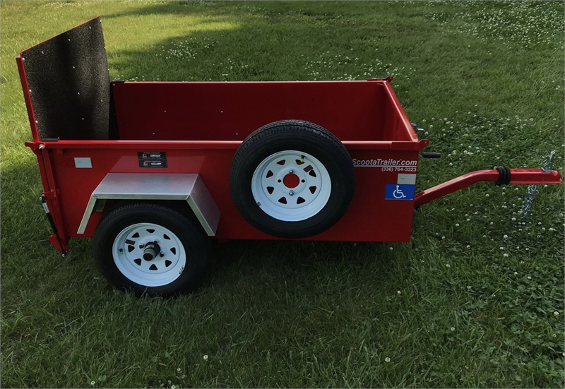 Side view of the ScootaTrailer