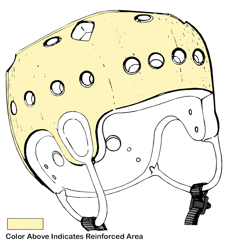 Danmar Hard Shell Helmet Reinforced Liner
