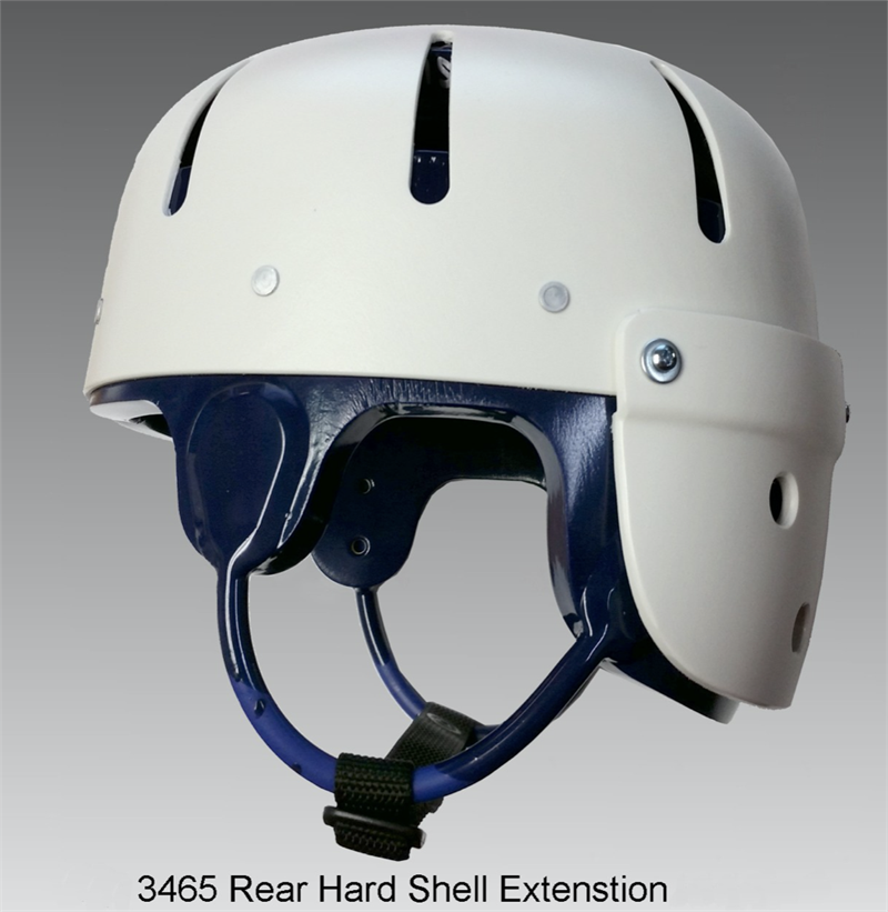 Danmar Hard Shell Safety Helmet with Face Bar Hard Shell Rear Extension