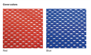 Mesh color options (Available in Red or Blue)