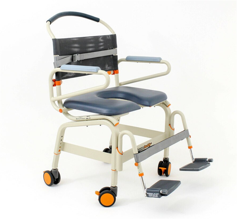 ShowerBuddy Roll-In XXL 26 Bariatric Shower Chair|Front View|Back View|Side View|ShowerBuddy Roll-In XXL 26 Bariatric Shower Chair|Measurements