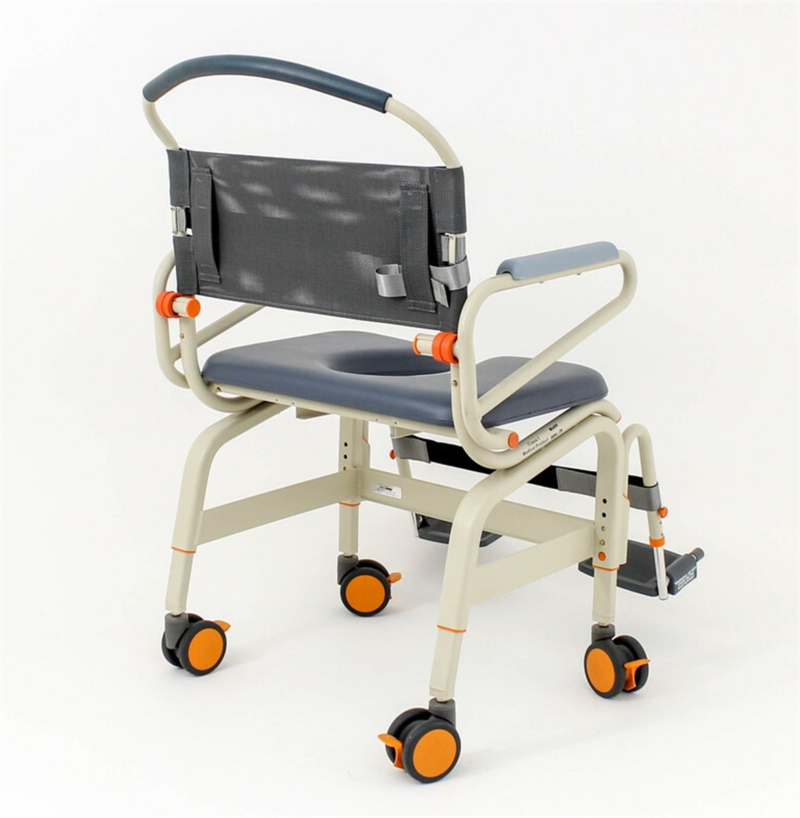 ShowerBuddy Roll-In XXL 26 Bariatric Shower Chair|Front View|Back View|Side View|ShowerBuddy Roll-In XXL 26 Bariatric Shower Chair|Measurements