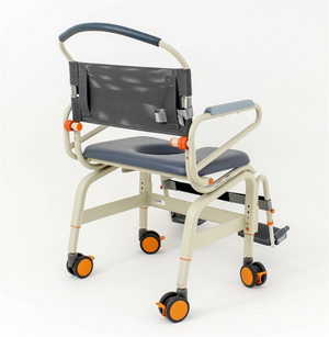 ShowerBuddy Roll-In XXL 26 Bariatric Shower Chair|Front View|Back View|Side View|ShowerBuddy Roll-In XXL 26 Bariatric Shower Chair|Measurements