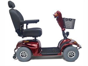 Golden Avenger 4-Wheel Scooter by Golden Technologies in Red