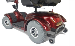 Golden Avenger 4-Wheel Scooter by Golden Technologies in Red