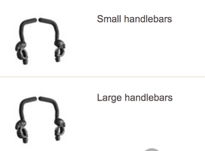 Optional- Handlebars Rifton Medium Pacer Gait Trainer