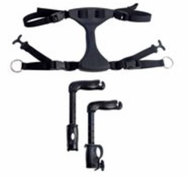 Optional- Hip Positioner with Handloops Rifton XL Pacer Gait Trainer