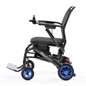 Q50 R Carbon Folding Power Wheelchair|Quickie Q50 R Carbon Folding Power Wheelchair|Folds compact for easy handlings.|Easy to use controls.|Fits in even the smallest automobile.|