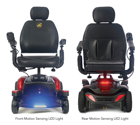 BuzzAbout GP164 by Golden |BuzzAbout GP164 by Golden|BuzzAbout GP164 by Golden|Front and Rear Motion Sensing LED Light on the BuzzAbout GP164|Blue and Red are Standard Colors available from Golden|Front and Rear Motion Sensing LED Light|BuzzAbout GP164 Shown Disassembled