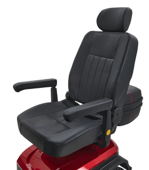 The captain's seat comes standard on the Golden Eagle.
