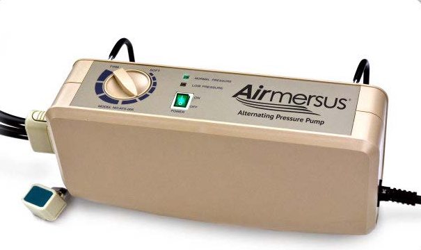 Airmersus® Mattress with S.A.T.|Deep air chamber, self adjusting immersion therapy.|Airmersus Power Unit