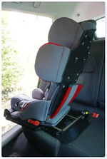 Hercules Small US Booster adjustable backrest height