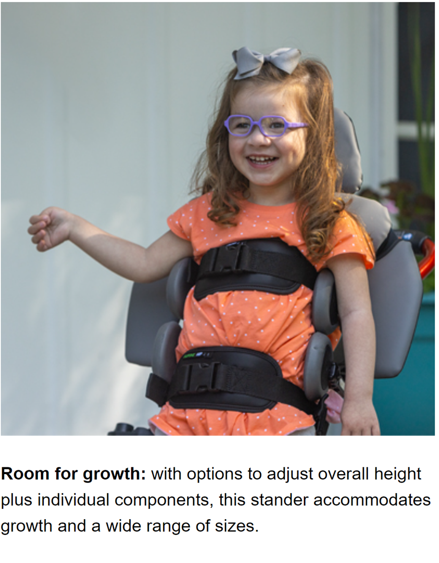 The Stander provides both social and physical benefits