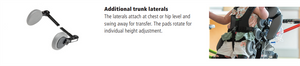 Optional truck laterals for hip or chest