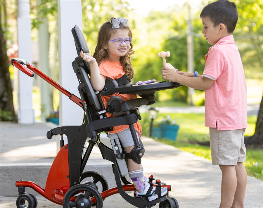New Size 2 Stander offers physical and social therapy