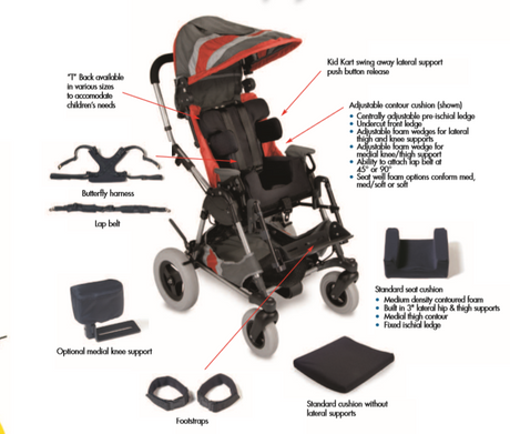 Zippie Kid Kart Xpress Stroller