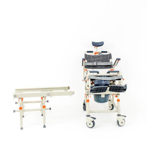 Detach chair to stay on casters for ease of transport