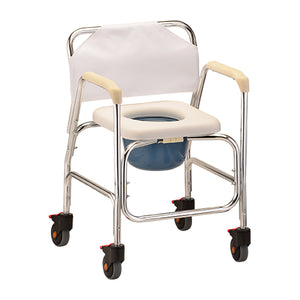 Nova Shower Chair and Commode with Bucket|Nova Shower Chair and Commode without Bucket