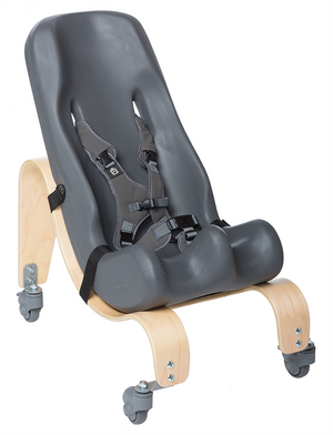 Special Tomato Sitter with Mobile Base - Gray|Special Tomato Sitter with Mobile Base lilac|Special Tomato Sitter on a chair - Aqua|Sitter Headrest - Gray|Optional Sitter Activity Tray - Aqua