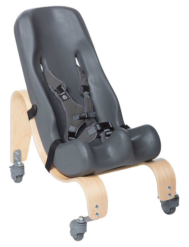 Special Tomato Sitter with Mobile Base - Gray|Special Tomato Sitter with Mobile Base lilac|Special Tomato Sitter on a chair - Aqua|Sitter Headrest - Gray|Optional Sitter Activity Tray - Aqua