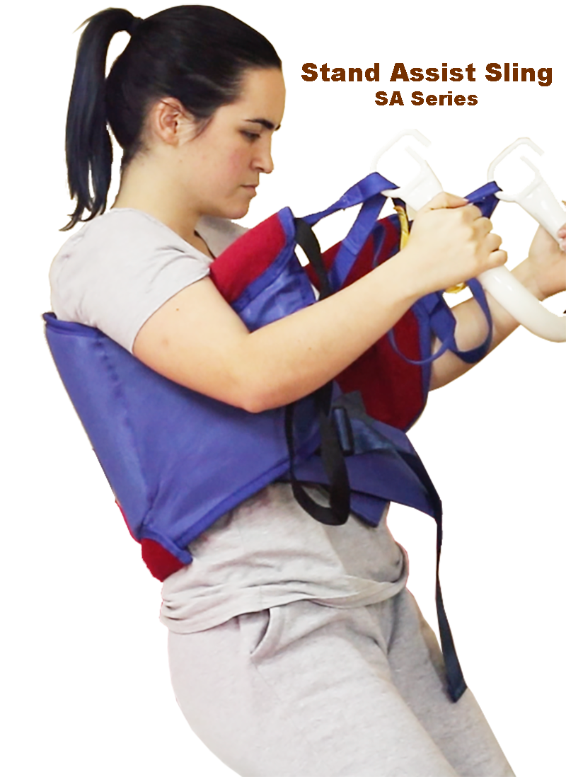 Stella Stand Assist |Optional Knee Strap|Sani Toileting Sling|Deluxe Padded Sling for Stand Assist|Buttocks Strap