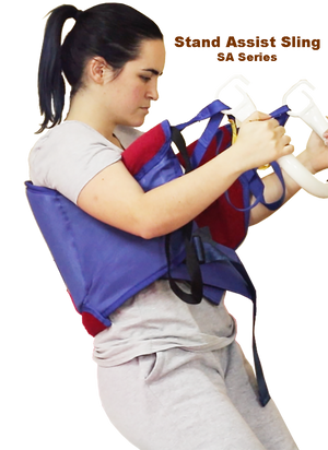 Stella Stand Assist |Optional Knee Strap|Sani Toileting Sling|Deluxe Padded Sling for Stand Assist|Buttocks Strap