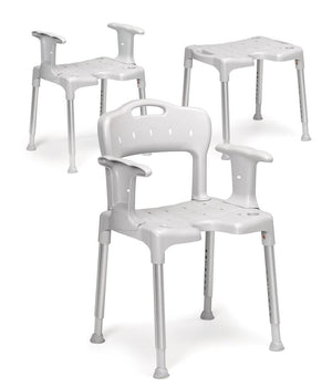 Etac Swift Stool to Chair Variations|Etac Swift with seat pads|Etac Swift Firm Grip sides|Etac Swift Ferrules