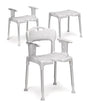 Etac Swift Stool to Chair Variations|Etac Swift with seat pads|Etac Swift Firm Grip sides|Etac Swift Ferrules