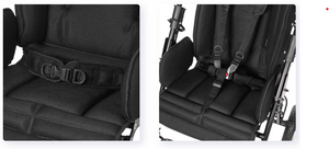 Options - 2 point hip belt padded - Crotch strap
