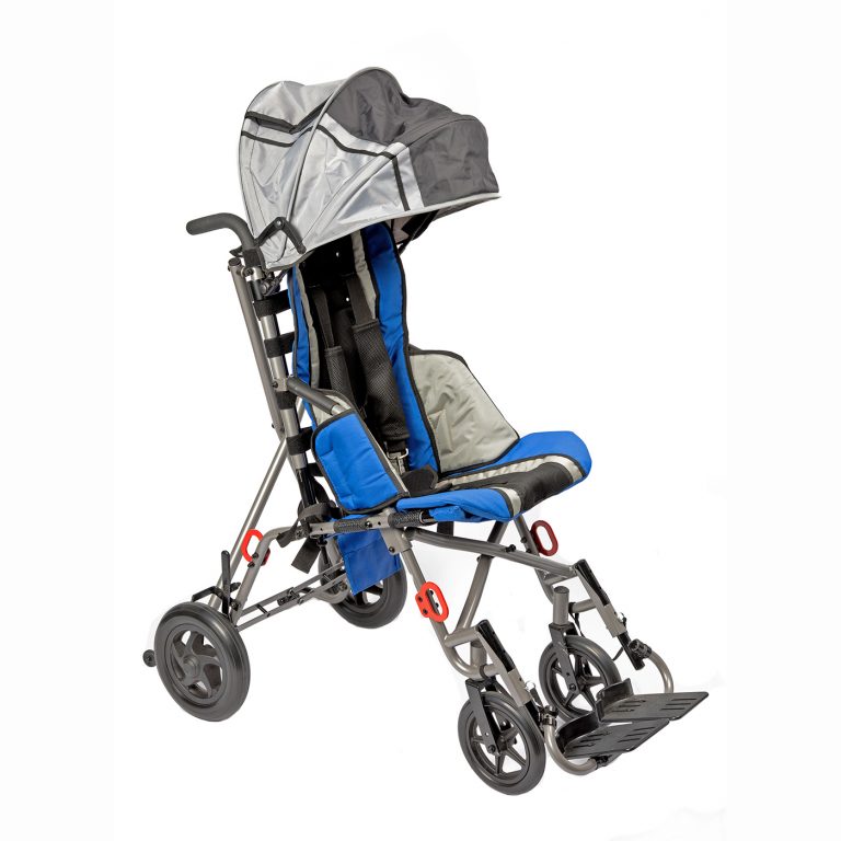 Trotter shown with canopy extended and opt tie-downs in Jet Fighter Blue