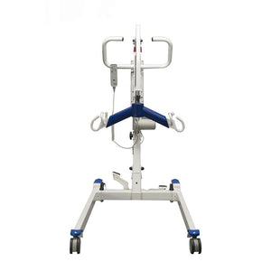 Protekt Take-A-Long Folding Electric Patient Lift by Proactive Medical|Locking rear casters help to keep lift stationary when needed|Easily fold this lightweight (84 lbs) lift for easy transport and storage|Optional digital scale|2-point spreader bar comes standard with the lift
