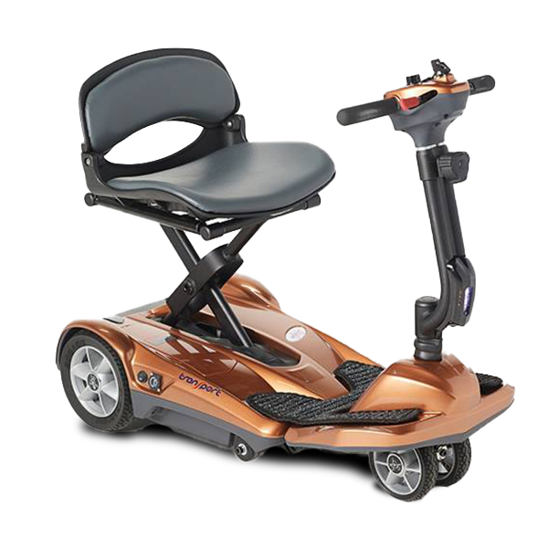 Transport AF+ 4-Wheel folding Scooter in copper
