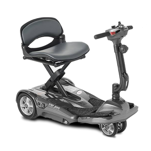 Transport AF+ 4-Wheel folding Scooter in silver