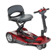 Transport AF+ 4-Wheel folding Scooter by EV Rider in burgundy