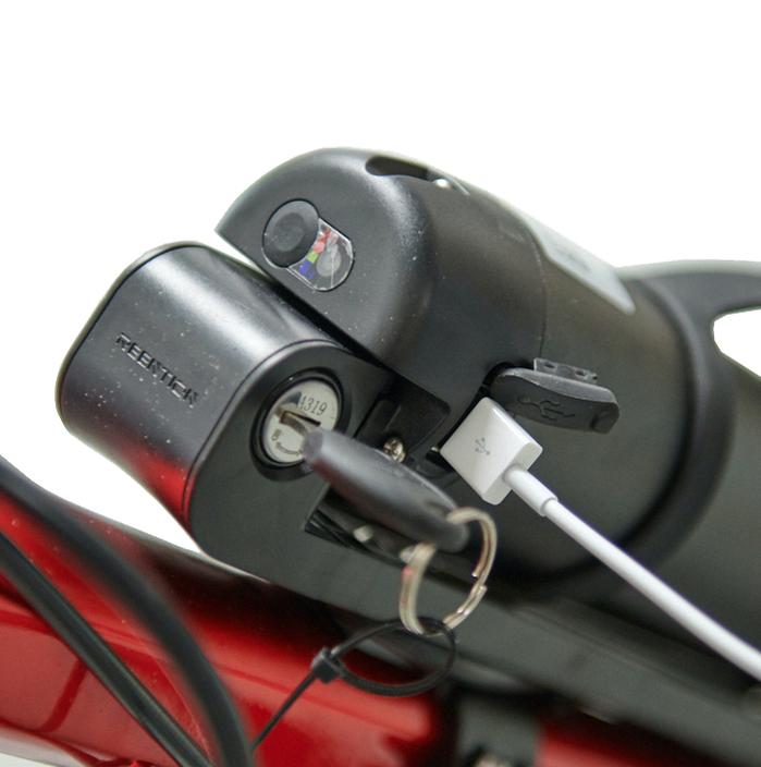 USB-A Charging port with mobile device power bank