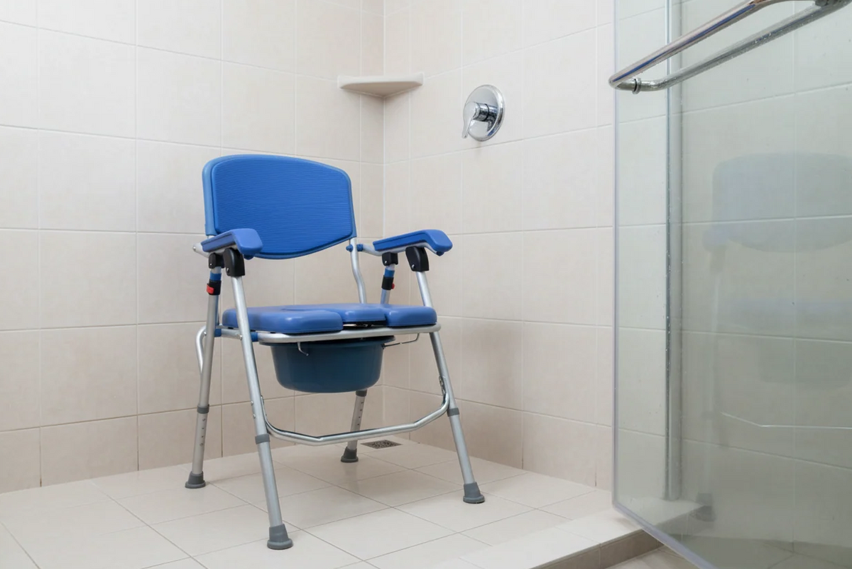 UltraCommode Folding Commode Chair by Platinum Health