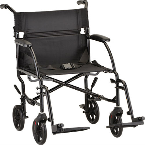 Nova Ultra Lightweight Transport Chair in Black|Nova Ultra Lightweight Transport Chair in Blue|Nova Ultra Lightweight Transport Chair in Red|Nova Ultra Lightweight Transport Chair Measurements|Nova Ultra Lightweight Transport Chair Folded Measurements