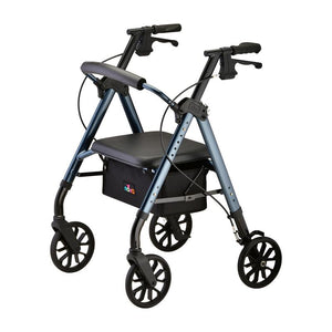 Nova Star 8" Wheel Rollator Blue