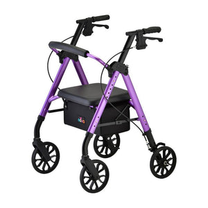 Nova Star 8" Wheel Rollator Purple