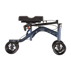 Handle folds down for easy storage and transport