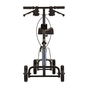 Hand brakes are easy to access and handles are height adjustable