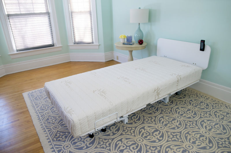 Optional Standard white headboard