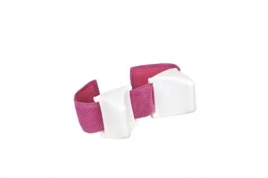 Head Blocks for Wave Bathing Chair from Rifton supports your head |Blue head blocks for Wave Bathing Chair from Rifton|The soft plastic head blocks for the Rifton Wave Bathing Chair are adjustable to raise up and down.