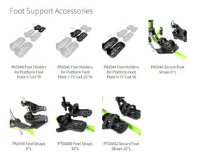 Zing Supine Stander Foot Support Accessories