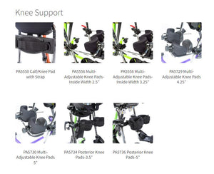 Zing Supine Stander Knee Support