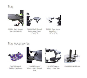 Zing Supine Stander Tray & Accessories