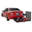 AL001 Universal Carrier Lift on small car with power scooter