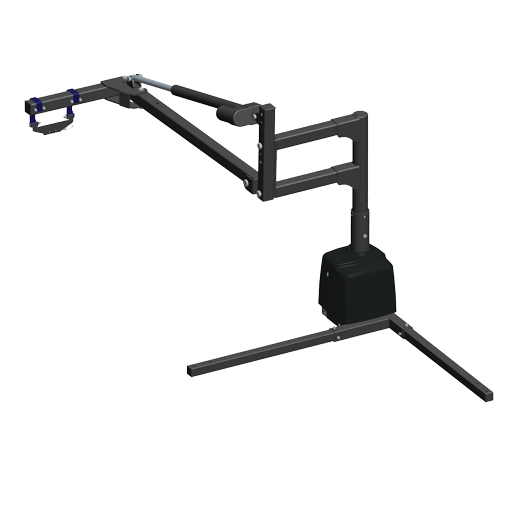 Harmar Pickup 350 HD Inside Lift has extendable boom length